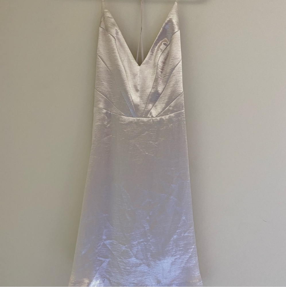 Urban Outfitters Backless Champagne dress